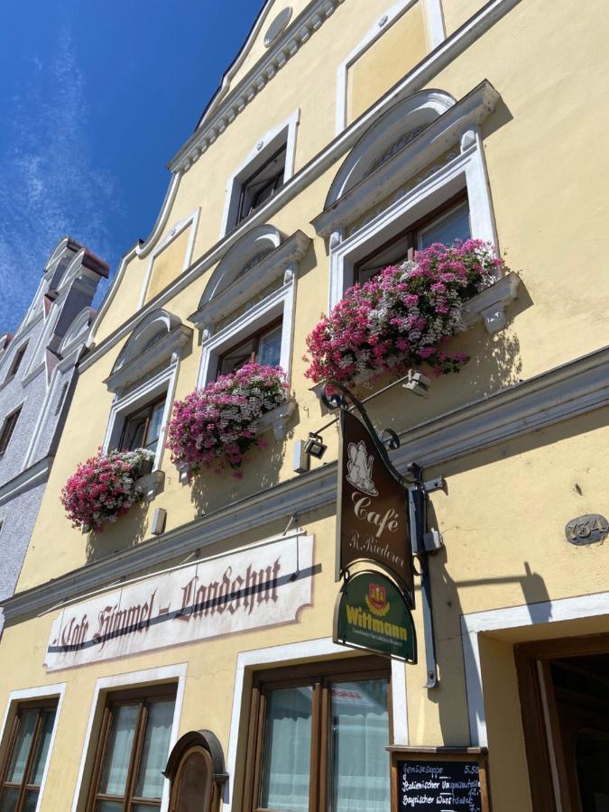 Restaurant-Cafe-Pension Himmel Landshut Exterior photo